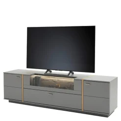 Szeroka szafka RTV do nowoczesnego salonu SEVILLA
