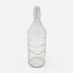 Szklana butelka z korkiem 1L