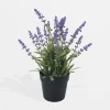 Sztuczny kwiat lawendy w doniczce 26 cm