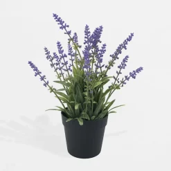 Sztuczny kwiat lawendy w doniczce 26 cm