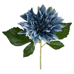 Sztuczny kwiat niebieski 68 cm