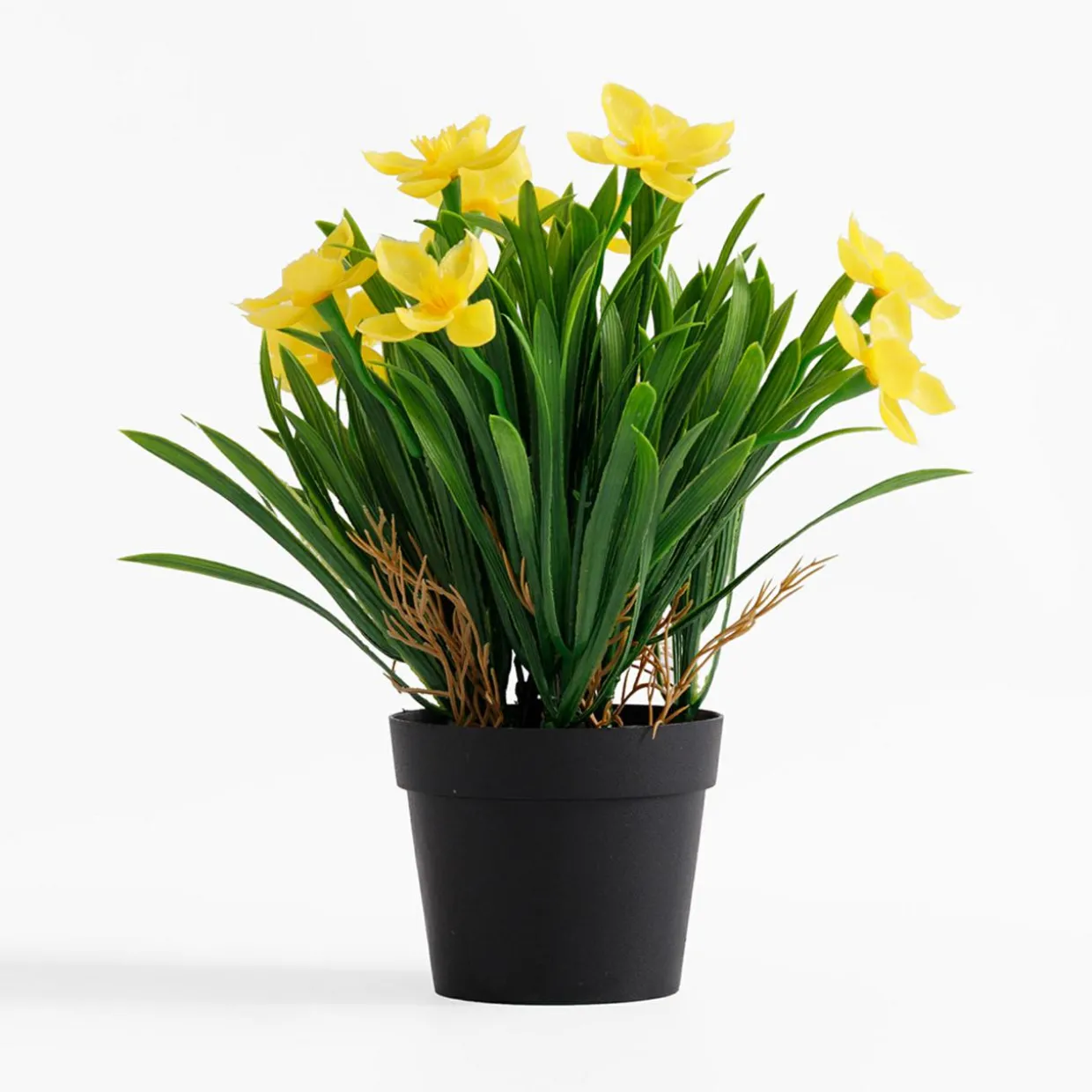 Sztuczny kwiat w doniczce 26 cm MIX