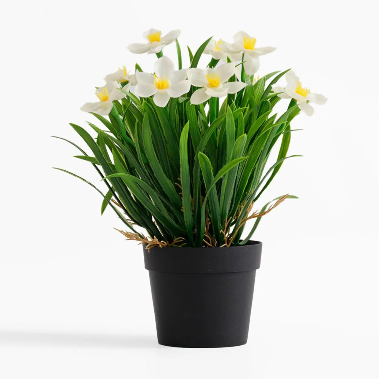 Sztuczny kwiat w doniczce 26 cm MIX