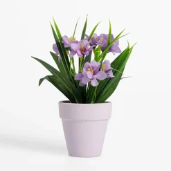 Sztuczny kwiat w doniczce MIX