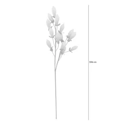 Sztuczny kwiat z pąkami zielony 106 cm