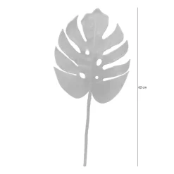 Sztuczny liść monstery zielony 62 cm