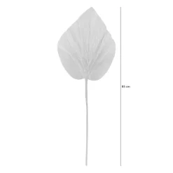 Sztuczny liść zielony 85 cm