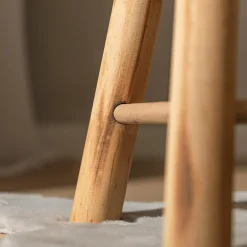 Taboret tapicerowany szary TROPICOSI