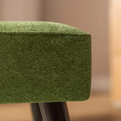 Taboret tapicerowany zielony TRINKETY