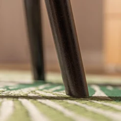 Taboret tapicerowany zielony TRINKETY