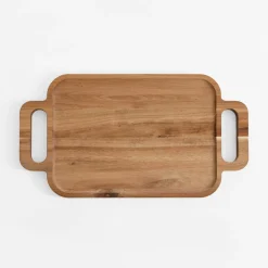 Taca do serwowania akacjowa 42x23 cm