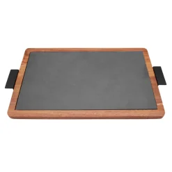 Taca do serwowania z łupkiem prostokątna 35x22 cm