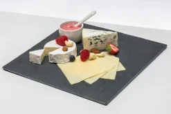 Taca łupkowa do serwowania przekąsek 30x30 cm