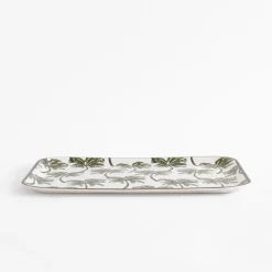 Taca z melaminy w palmy 36,5x29 cm MIX