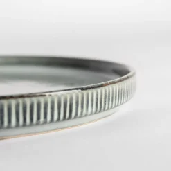 Talerz ceramiczny szary STRIO 25,9 cm