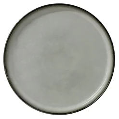 Talerz deserowy ceramiczny szary SUELO 21 cm