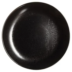 Talerz deserowy czarny DIANA 19 cm