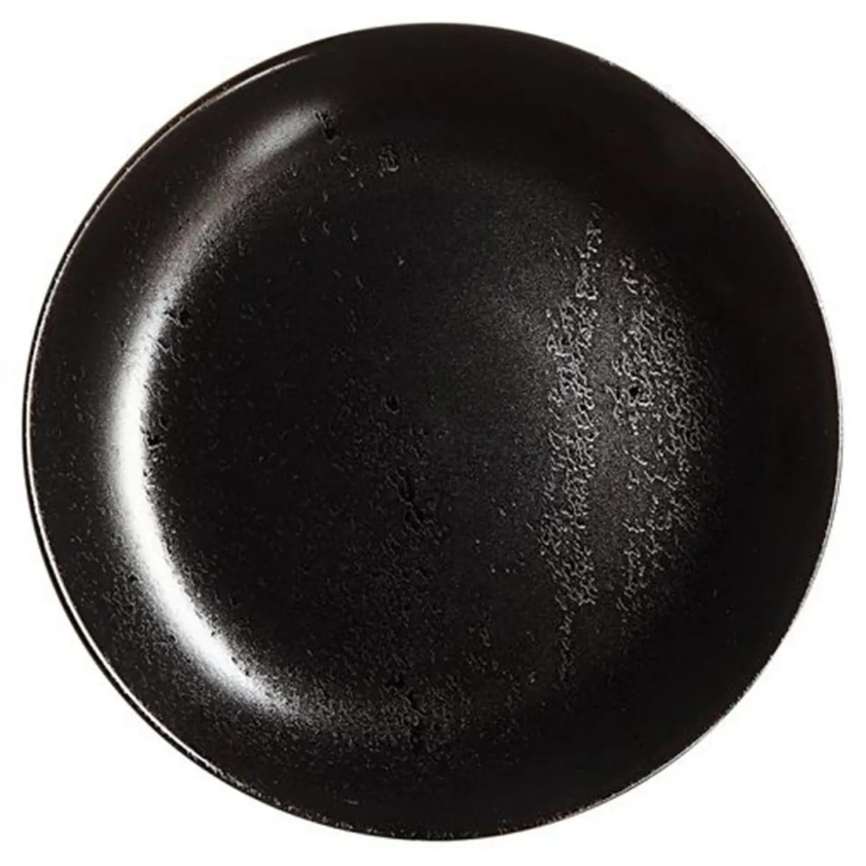 Talerz deserowy czarny DIANA 19 cm