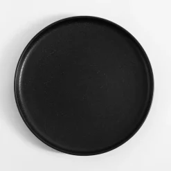 Talerz deserowy czarny NOKTO 21 cm