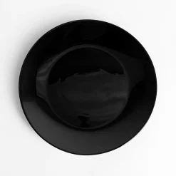 Talerz deserowy czarny NOIR 21,6 cm