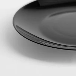 Talerz deserowy czarny NOIR 21,6 cm