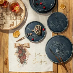 Talerz deserowy niebieski FOLIO 20 cm