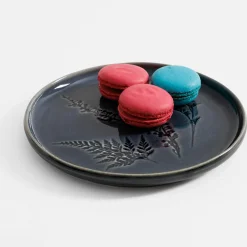 Talerz deserowy niebieski FOLIO 20 cm