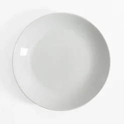 Talerz deserowy porcelanowy biały 19 cm