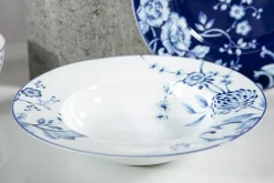 Talerz głęboki EVIA BLUE porcelana Bogucice 23,5 cm