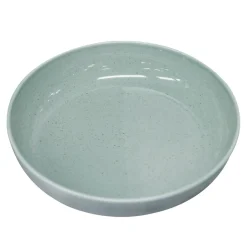 Talerz głęboki GRANITE MINT BLUE porcelana Bogucice 22 cm