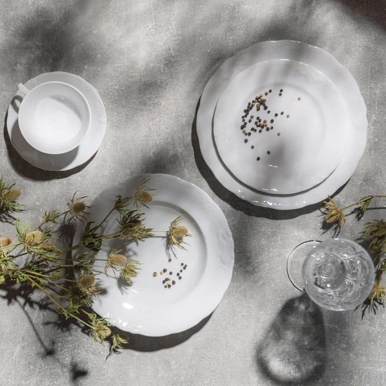 Talerz głęboki porcelanowy FRYDERYKA 22 cm