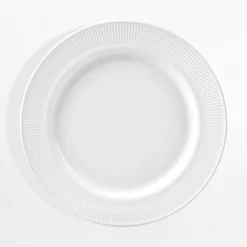 Talerz obiadowy biały DIEGO 25 cm