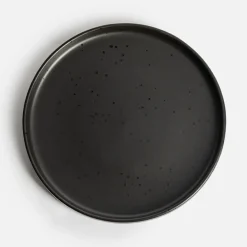 Talerz obiadowy czarny CARBONO 26,5 cm