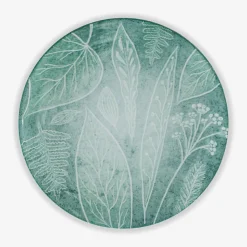 Talerz obiadowy niebieski CZTERY PORY ROKU 27 cm