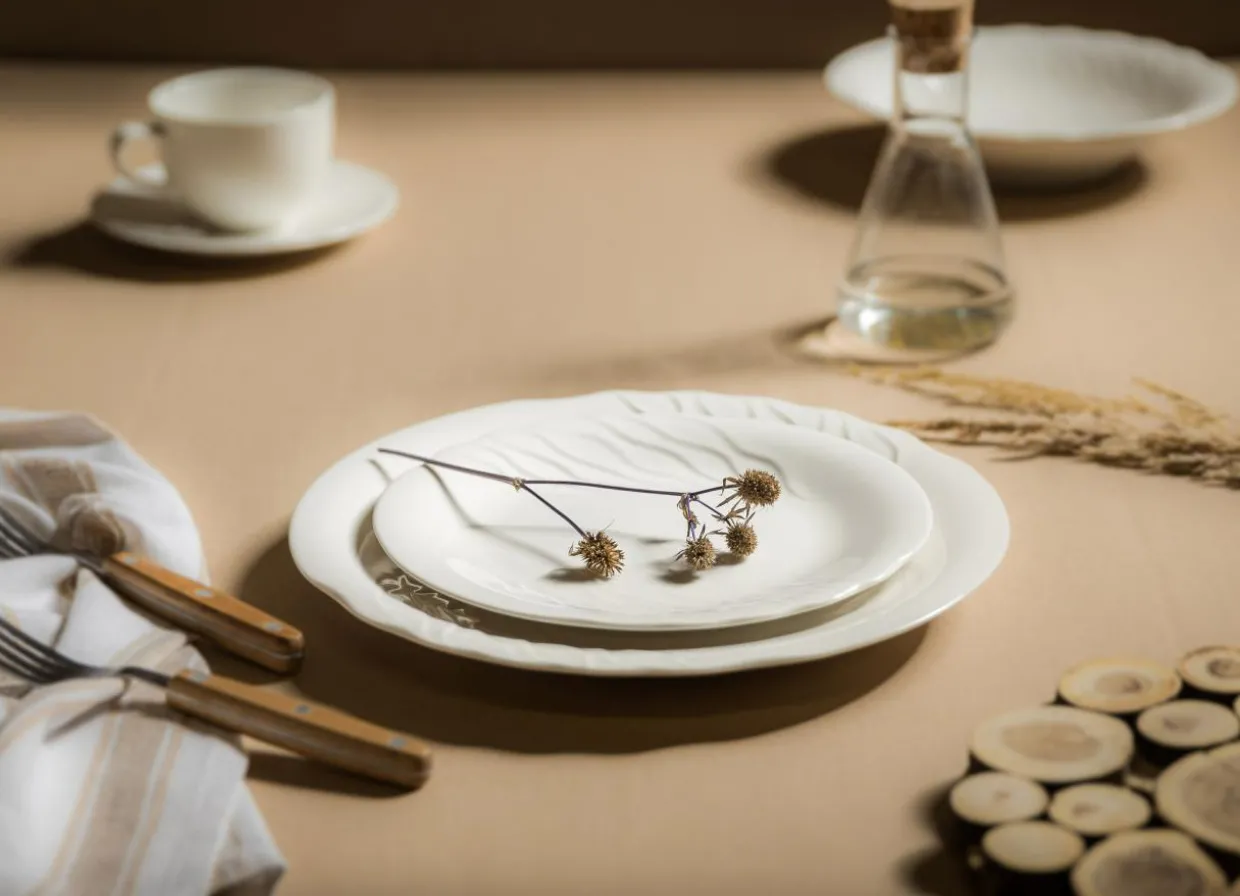 Talerz płytki porcelana ALOHA 21 cm