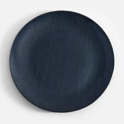 Talerz szklany granatowy 32 cm