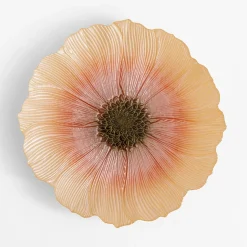 Talerz szklany kwiat 28 cm