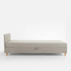 Tapczan beżowy z pojemnikiem JAŚ 90x200