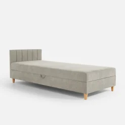 Tapczan beżowy z pojemnikiem JAŚ 90x200