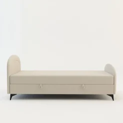 Tapczan młodzieżowy beżowy PING 90x200 cm