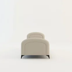 Tapczan młodzieżowy beżowy PING 90x200 cm