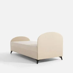 Tapczan młodzieżowy beżowy PING 90x200 cm