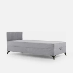 Tapczan młodzieżowy jasnoszary IBIS II 120x200 cm