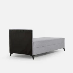 Tapczan młodzieżowy jasnoszary IBIS II 120x200 cm