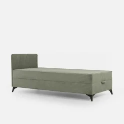 Tapczan młodzieżowy jasnozielony IBIS 90x200 cm