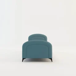 Tapczan młodzieżowy niebieski PING 90x200 cm