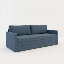 Tapczan młodzieżowy niebieski MAKS