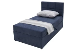 Tapczan młodzieżowy niebieski FILIP 100x200 cm