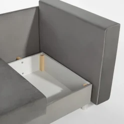 Tapczan młodzieżowy szary AVO