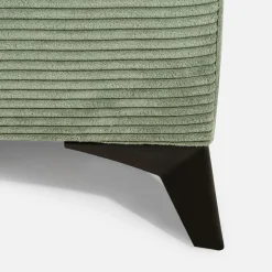 Tapczan narożny jasnozielony IBIS 90x200 cm